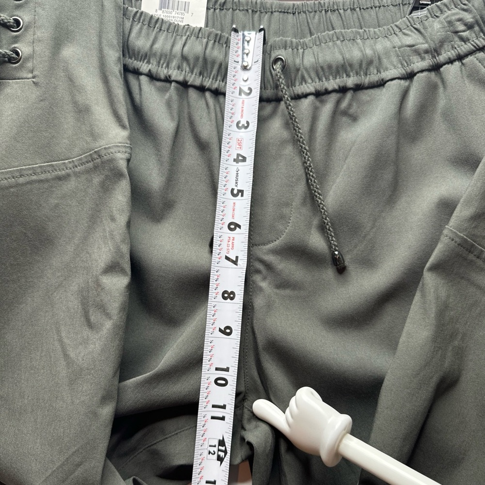 INC International Concepts Olive Jogger Pants - Picture 11 of 13